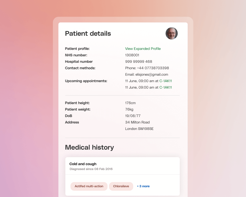 Keep clinicians informed, not chasing