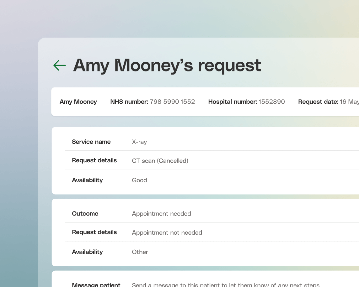 Triage with confidence