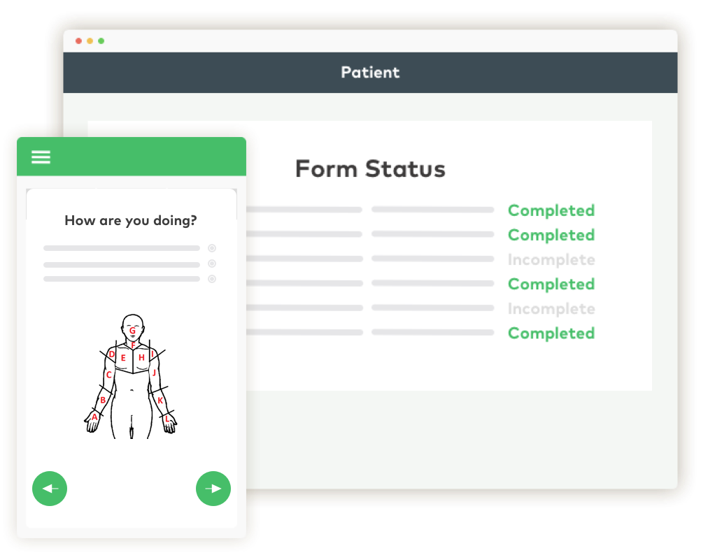 COVID-19 symptom assessments