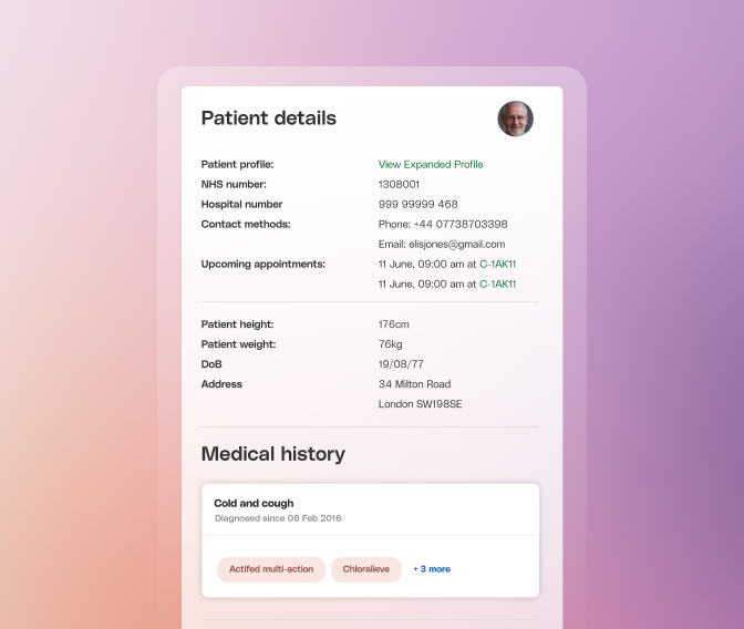 Image - Patient Profile (Contextual Info)