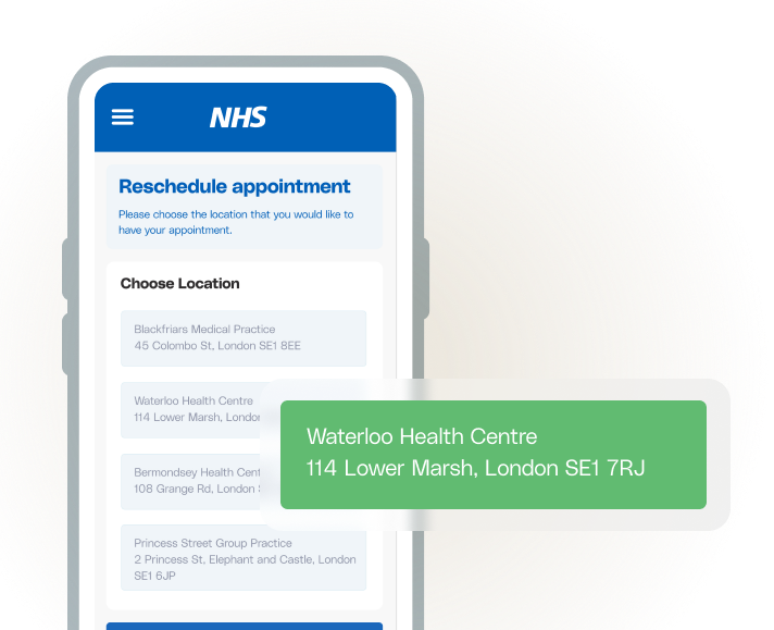 Image - Patient self-service via SMS or portal