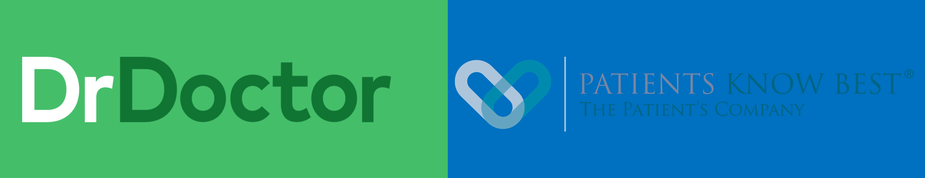 DrDoctor and Patients Know Best logos